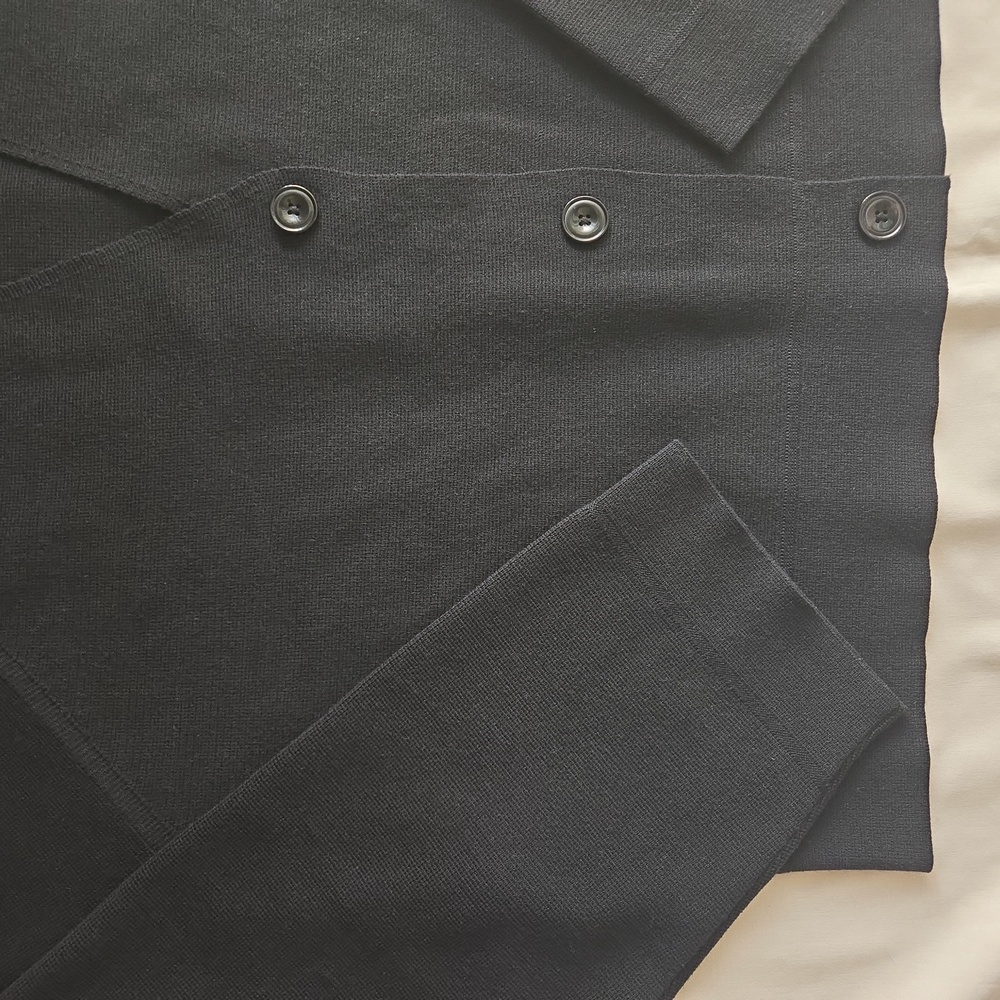 LEMAIRE X Uniqlo Merino-Blend Cropped Long-Sleeve Cardigan - Picture 4 of 7